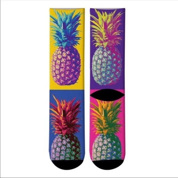 Einie London Accessories - Pineapple Socks Hawaiian Vacation Dreams! 4 for$32